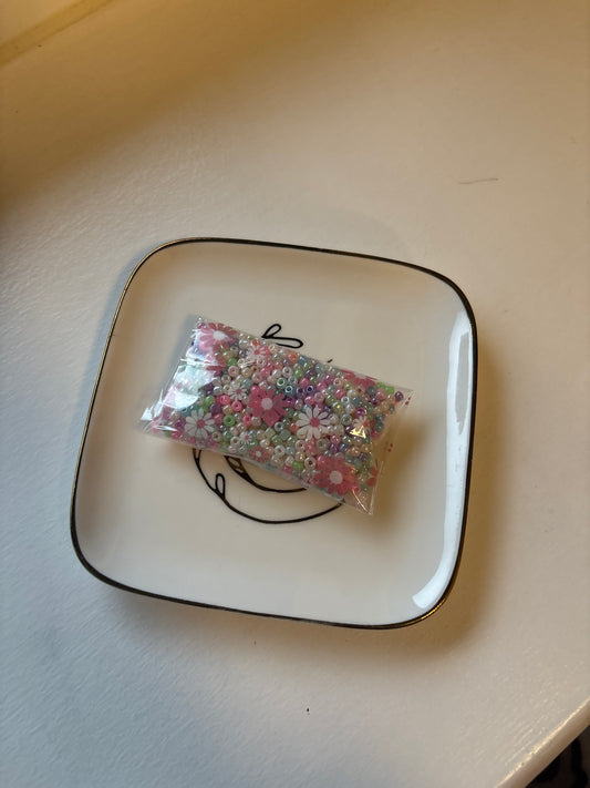 Seed bead confetti