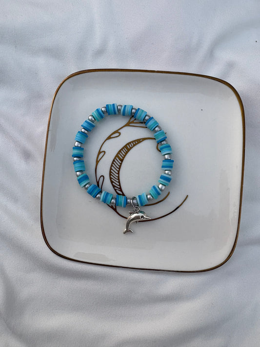 Dolphin charm bracelet